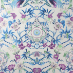 Matthew Williamson Menagerie W6950-02 Blue and lilac