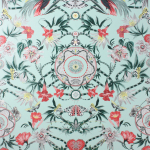  Menagerie - Green Wallpaper W6950-03