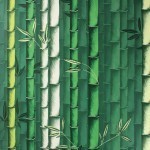 Osborne & Little Bamboo W7025-01 Green