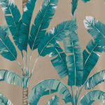 Osborne & Little Palmaria W7210-04 Bronze/Teal
