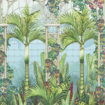 Osborne & Little Palm House  W7452-01 Leaf Green