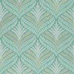 Osborne & Little Sotherton W7460-03 Aqua / Gilver