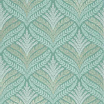 Osborne & Little Sotherton W7460-03 Aqua / Gilver