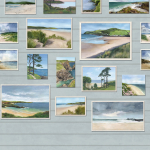 Osborne & Little Seascape W7681-02 Duck Egg