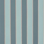 Osborne & Little Regency Stripe W7780-07 Duck Egg / Copper