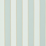 Osborne & Little Regency Stripe W7780-08 Aqua / Gold
