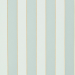 Osborne & Little Regency Stripe W7780-08 Aqua / Gold