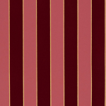 Osborne & Little Regency Stripe W7780-13 Carmine / Gold - Red, pink and gold