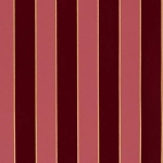 Osborne & Little Regency Stripe W7780-13 Carmine / Gold - Red, pink and gold