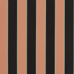 Osborne & Little Regency Stripe W7780-15 Terracotta - Green / Terracotta Pink