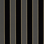 Osborne & Little Regency Stripe W7780-20 Charcoal / Gold