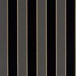 Osborne & Little Regency Stripe W7780-20 Charcoal / Gold
