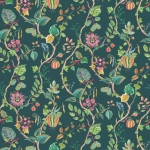 Osborne & Little Mythica W7816-01 Mallard - Deep Teal
