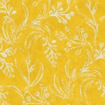 Mind The Gap WALLFLOWER WP20825 A cheerful mix of bright yellow and white on a yellow background.