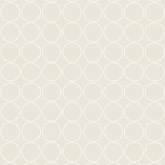 Today Interiors HOOP WH40503 Pale stone grey background with off-white circles, offering a subtl...