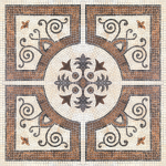 Mind The Gap Byzantine Tile WP20060 Beige, Brown, Grey
