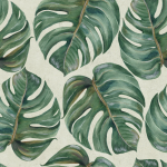 Mind The Gap Tropical Leaf WP20109 Beige, Brown, Green
