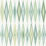 Today Interiors THE KEYS WTK20000-WTK20008 WTK20004 Fresh hues of emerald, mint, and white, evoking a natural vibe.