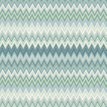 Missoni Home Zig Zag Multicolore 10063 Green and Blue