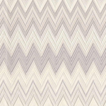 Missoni Home Zig Zag Multicolore 10060 Warm taupe with silver and pink undertones