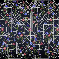 Christian Lacroix Fretwork garden panoramic