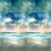 Designers Guild Paysage marin sky