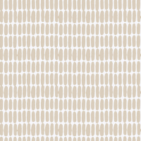 Marimekko ALKU - Natural, Ivory & White Wallpaper
