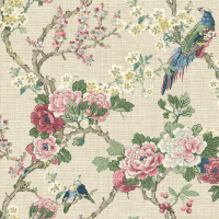 Today Interiors UME BIRD TRAIL Grasscloth