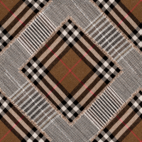 Mind The Gap Checkered Patchwork