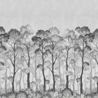 Timeless Design Hinoki Forest Mural