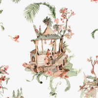 Nina Campbell Toile Chinoise