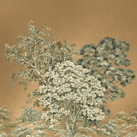 Today Interiors PAINTED TREE MURAL 