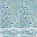 Aqua & Blue Wallpaper PDG1137/02