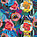 Multi Colour Wallpaper WP20838