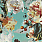 Aqua & Blue Wallpaper 3301-01