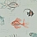 Aqua & Blue Wallpaper NCW3833-02