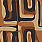 Brown & Beige Wallpaper WP30199