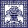 Aqua & Blue Wallpaper TCW001TCAI8UB003