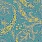 Aqua & Blue Wallpaper W6750-02