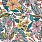 Multi Colour Wallpaper W7260-01