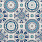 Aqua & Blue Wallpaper W7337-03