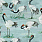 Aqua & Blue Wallpaper W7456-02