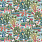 Multi Colour Wallpaper W7811-01