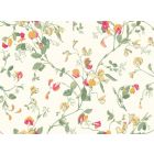 Sweet Pea - Natural, Ivory & White Wallpaper