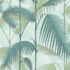 Palm Jungle - Green Wallpaper