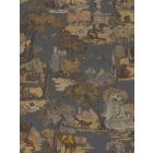 Versailles Grand Fabric - Brown