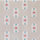 Empress Fabric - Grey Wallpaper