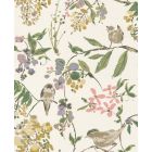 Penglai - Natural, Ivory & White Wallpaper