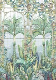 Palm House  - Multi Colour Wallpaper