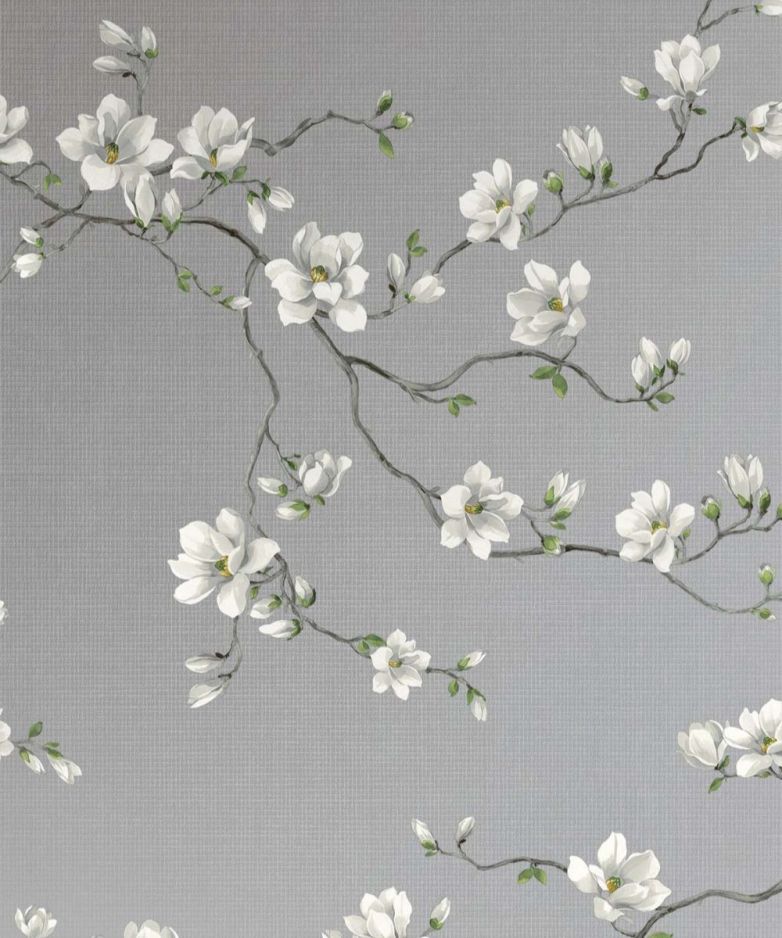 MOONLACE MAGNOLIA Linen / Foil